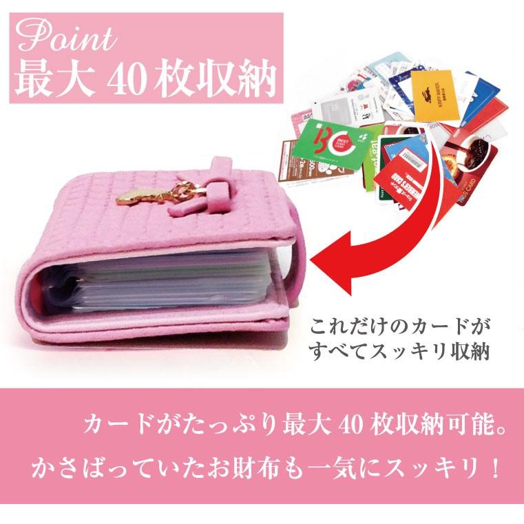 LUCIANNA（ルチアーナ） 名刺入れ レディース カードケース 40枚収納