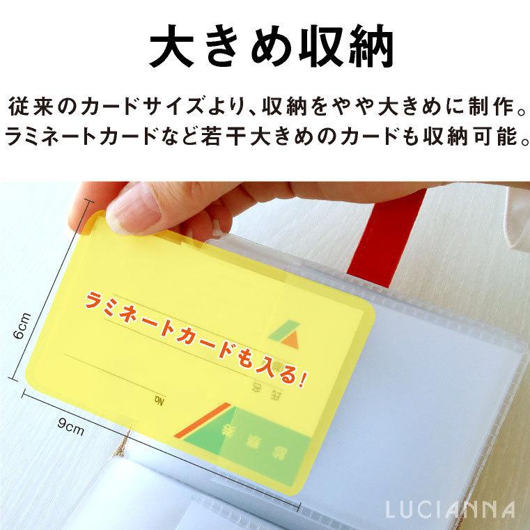 カードケース レディース ビニール 名刺入れ 大容量 メンズ 40枚 スリム じゃばら Cc 1 ファッション雑貨 小物のエクレボ 通販 Yahoo ショッピング