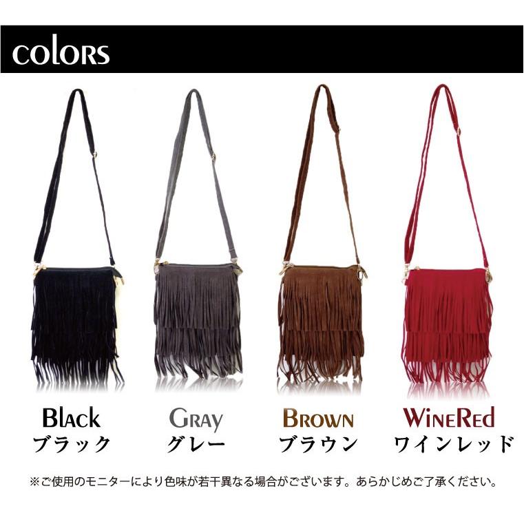 ショルダーバッグ フリンジ スエード調 フリンジバッグ ミニ ボヘミアン ポーチ Fb 1 ファッション雑貨 小物のエクレボ 通販 Yahoo ショッピング