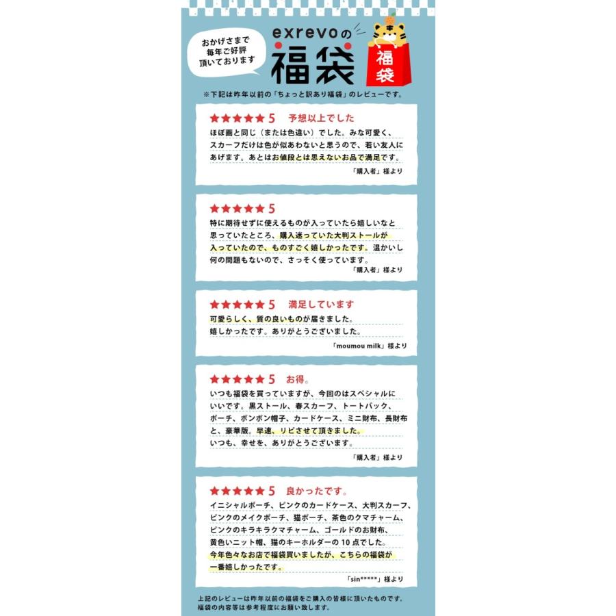 福袋 22 レディース 女の子 訳あり 13点 5000円 アウトレット ハッピーバッグ Fk 06 ファッション雑貨 小物のエクレボ 通販 Yahoo ショッピング