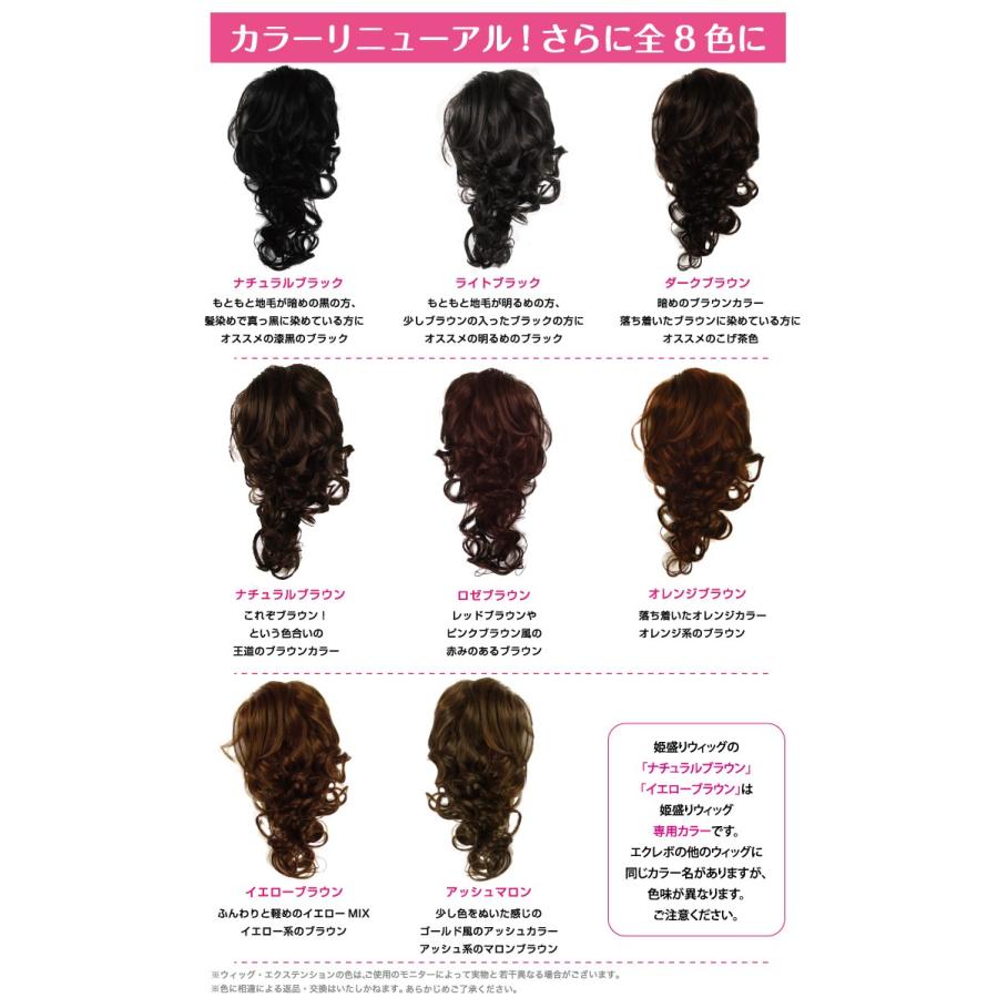 ウィッグ ポニーテール 姫盛ウイッグ ハードウェーブ つけ毛 部分 Hm 02 ファッション雑貨 小物のエクレボ 通販 Yahoo ショッピング