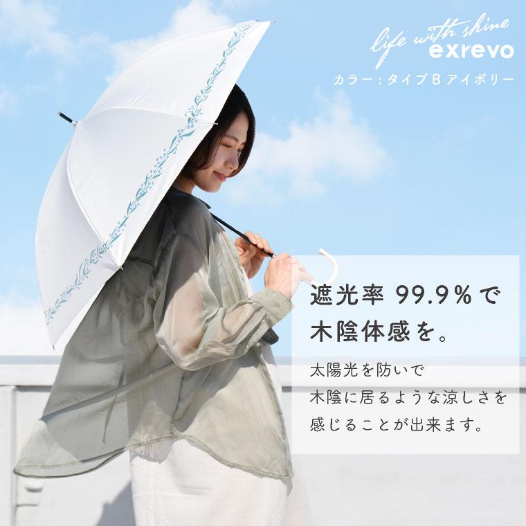 LUCIANNA（ルチアーナ） 日傘 長傘 uvカット 晴雨兼用 母の日ギフト 花