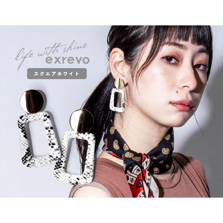 LUCIANNA（ルチアーナ） ピアス イヤリング アニマル パイソン柄 ヘビ