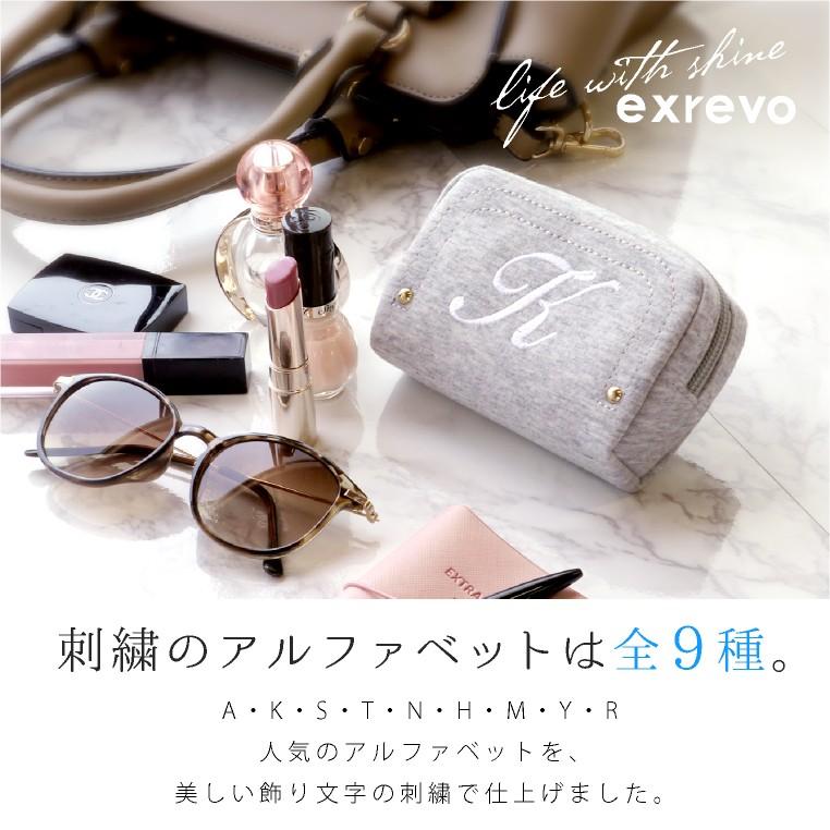 ポーチ イニシャル 刺繍 かわいい 小物入れ 小さめ ファスナー アイコスケース Po 55 ファッション雑貨 小物のエクレボ 通販 Yahoo ショッピング
