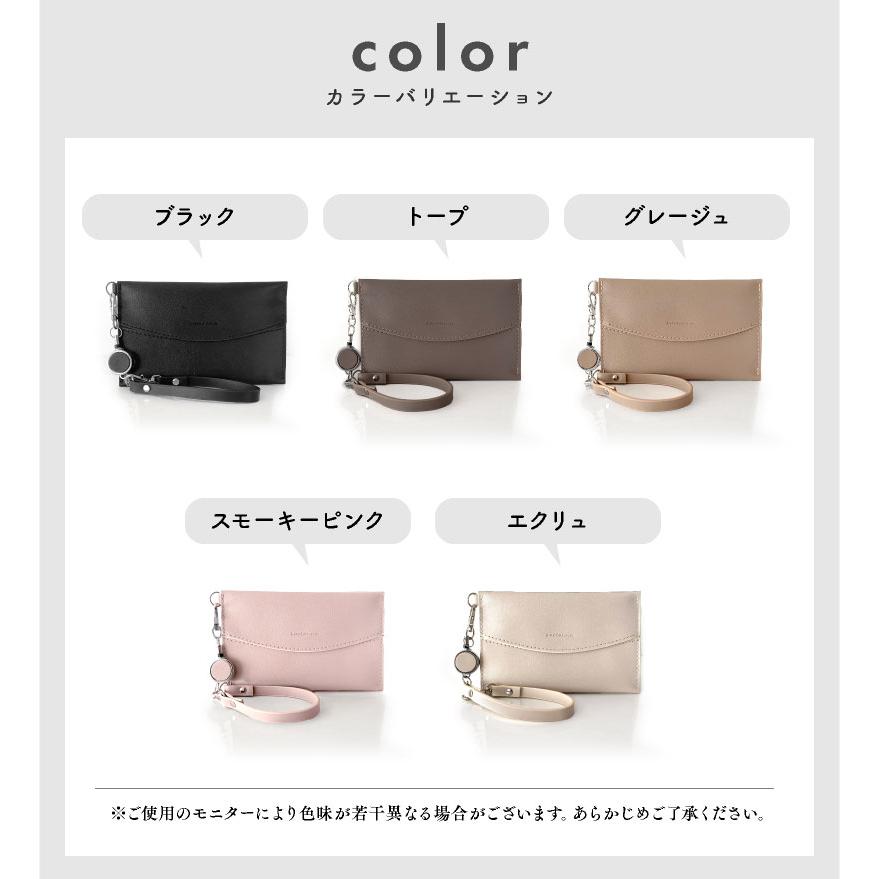 LUCIANNA（ルチアーナ） パスケース リール付き 定期入れ レディース
