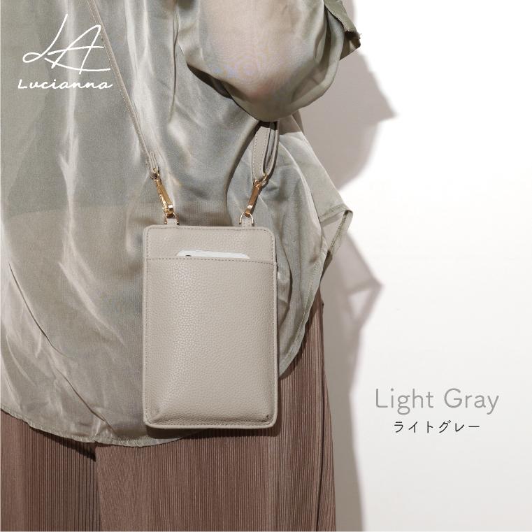 LUCIANNA（ルチアーナ） スマホポーチ スマホショルダー レディース
