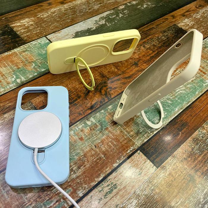 iPhone18 MagSafe 対応 リング付き ケース リング iPhoneケース