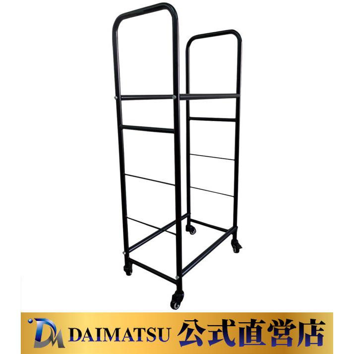 【送料無料】ダイマツ公式 DMTR-2 キャスター付き タイヤラック 縦置き タイヤスタンド 移動式 スリム設計 タイヤ収納 保管ラック 屋外 ガレージ対応 省スペース | 