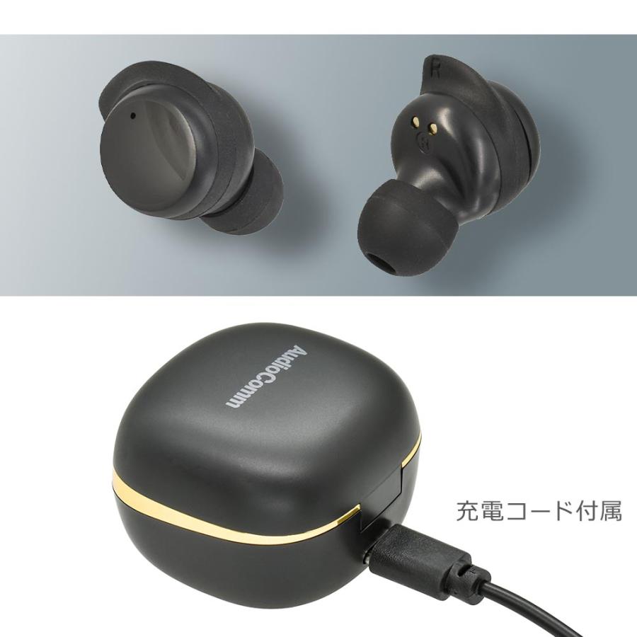 OHM AudioComm 完全ワイヤレスイヤホン ブラック|HP-W430N-K 03 OHM AudioComm 完全ワイヤレスイヤホン ブラック|HP-W430N-K 03