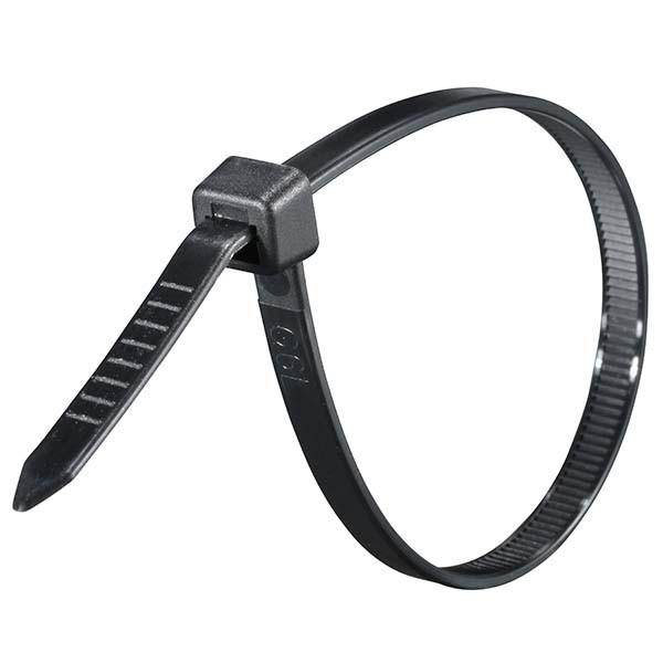 OHM（オーム電機） 結束バンド 幅広ロックタイ 200mm 耐候 黒 50本入り