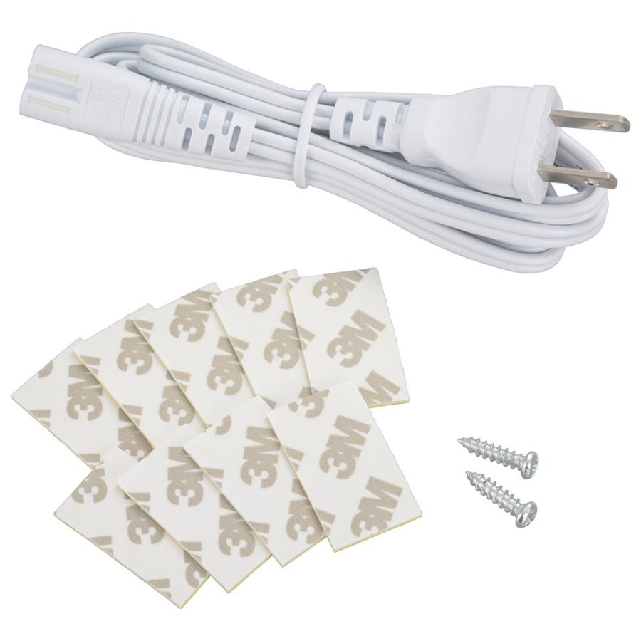 LEDイーブライトスリム多目的灯 コンセント式 電球色 14W 857mm｜LT-NLES14L-HN 06-4033 オーム電機 | OHM | 02