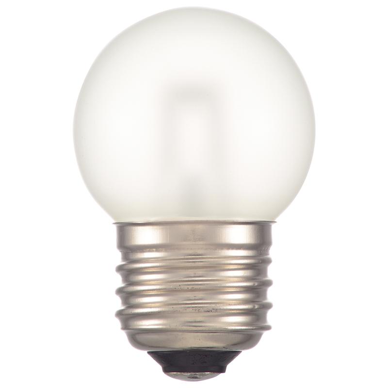 LED電球 ミニボール電球形 E26/1.4W 電球色 フロスト｜LDG1L-H 13F 06-4673 OHM オーム電機 | OHM | 01