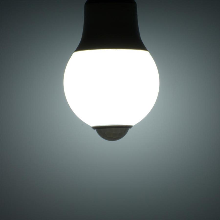 LED電球 E26 40形相当 人感明暗センサー付き 昼光色｜LDA5D-G R52 06-4786 オーム電機 OHM | OHM | 02