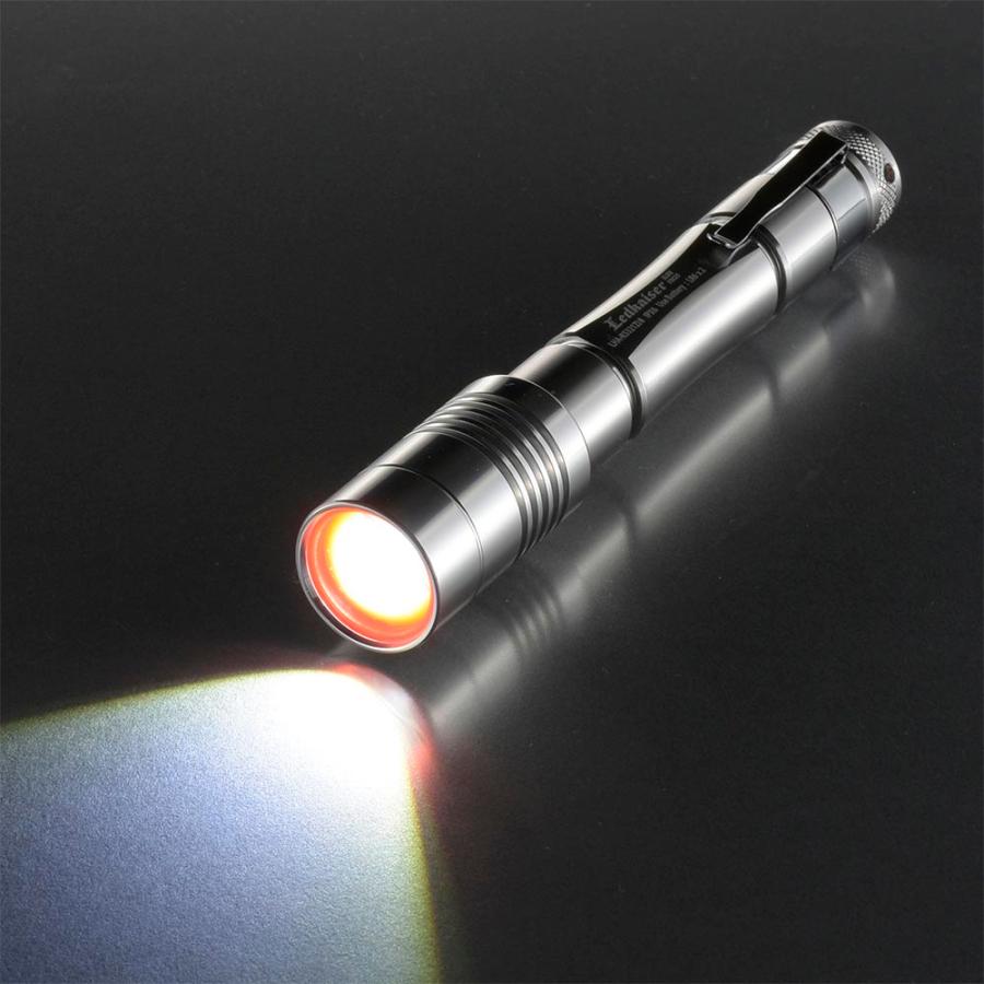 防水LEDズームライト レッドカイザー 500ルーメン｜LHA-KS321ZI-S2 08-1012 オーム電機 | OHM | 02