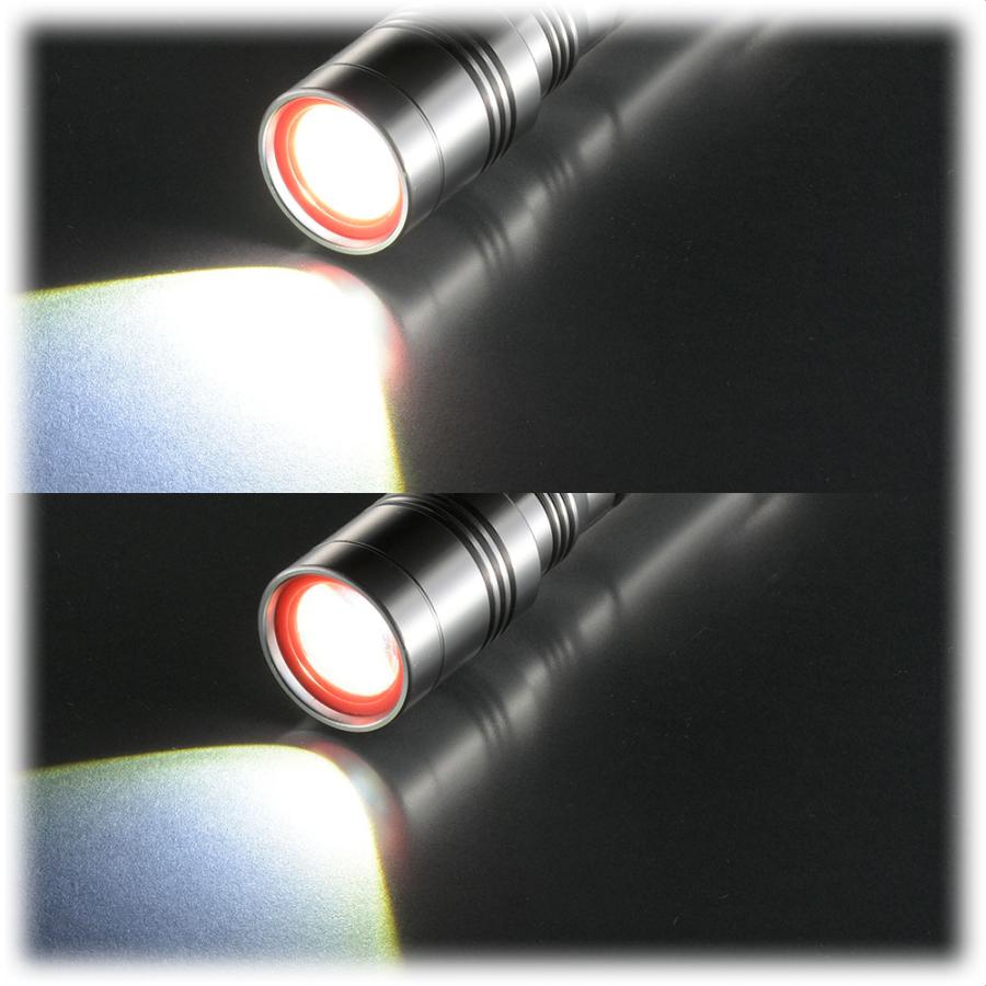 防水LEDズームライト レッドカイザー 600ルーメン｜LHA-KS321ZSI-S2 08-1013 オーム電機 | OHM | 01