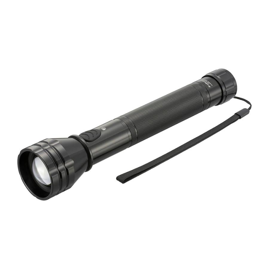 防水LEDズームライト レッドカイザー 1350ルーメン｜LKS-Y231WZ-K2 08-1024 オーム電機 | OHM