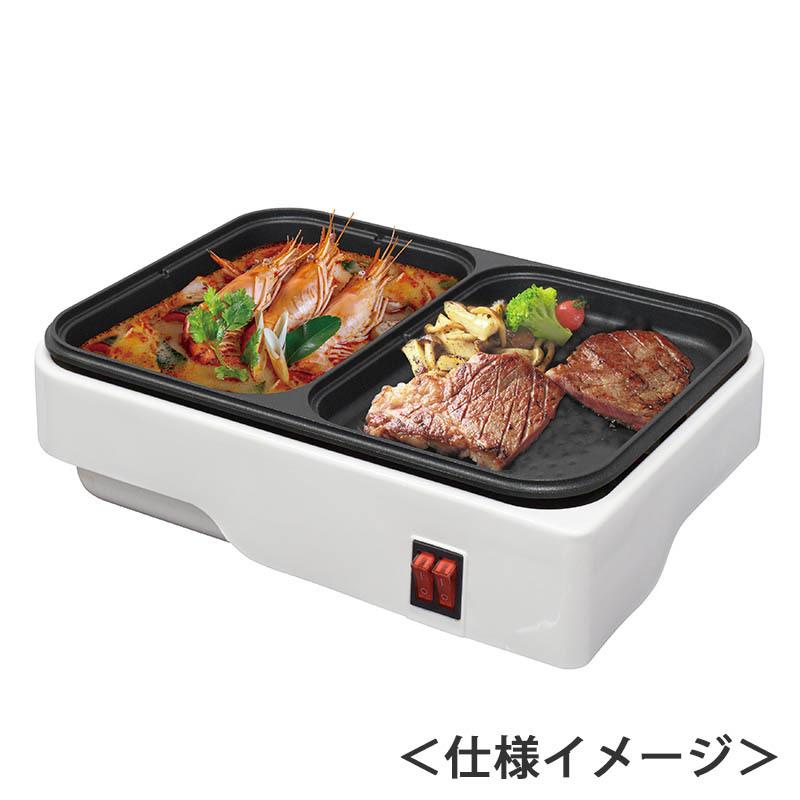 2WAYプレート_COK-YH100B-W 08-1209 オーム電機 | OHM | 01