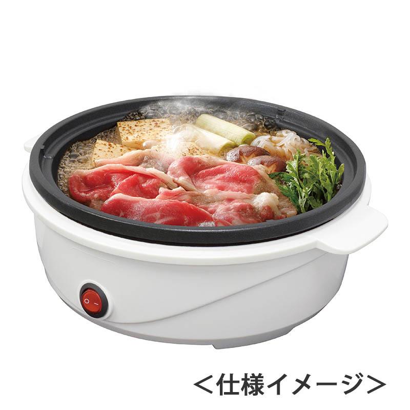 ミニグリル鍋_COK-YM65A-W 08-1210 | OHM | 01