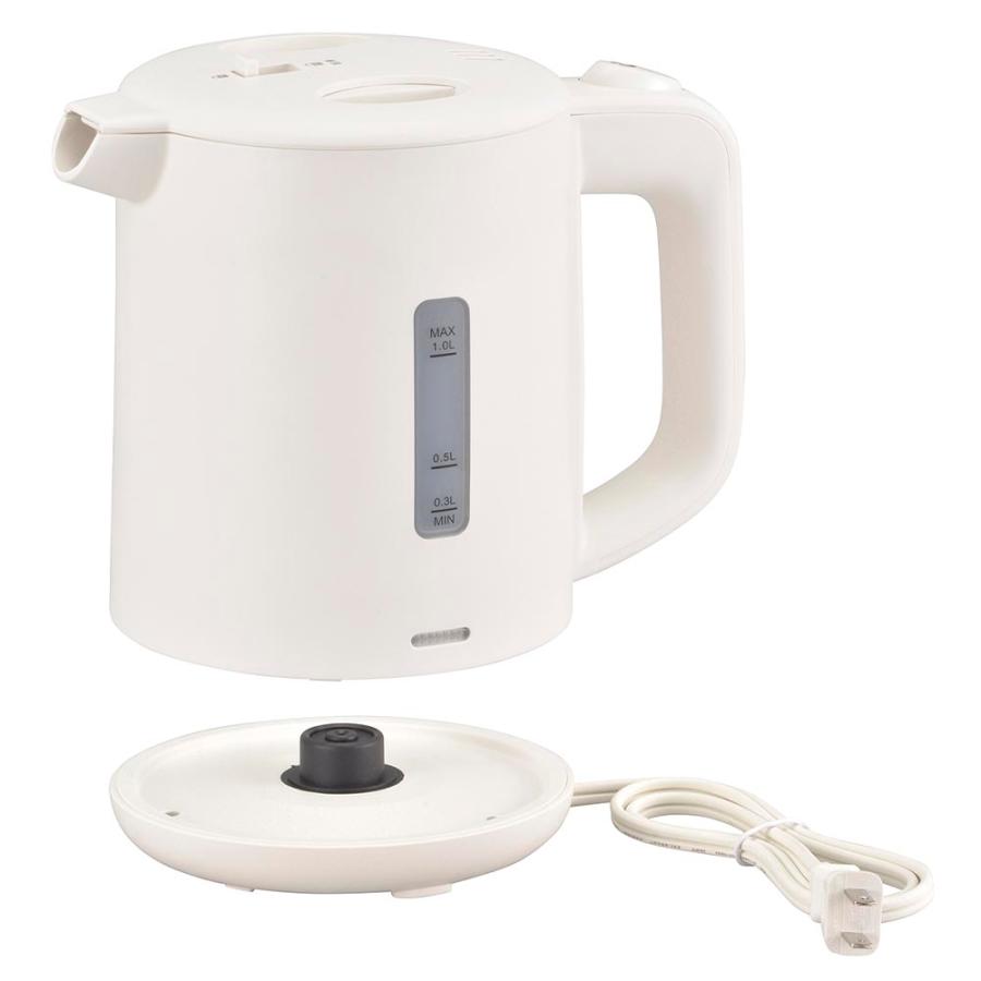 電気ケトル 1.0L｜COK-WS90B-W 08-1428 オーム電機 OHM | OHM | 02
