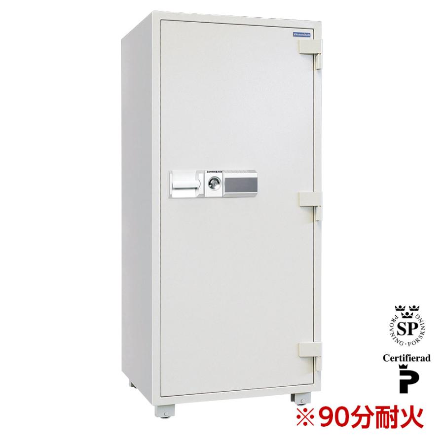 DDE170 ダイヤセーフ 業務用金庫 プッシュタイプ（テンキー式） ９０分耐火 ９０分耐火 460kg 384L | ダイヤセーフ