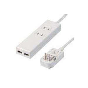 HPM6AC2USB2WH_海外用マルチ変換タップ_YAZAWA(ヤザワコーポレーション） | 