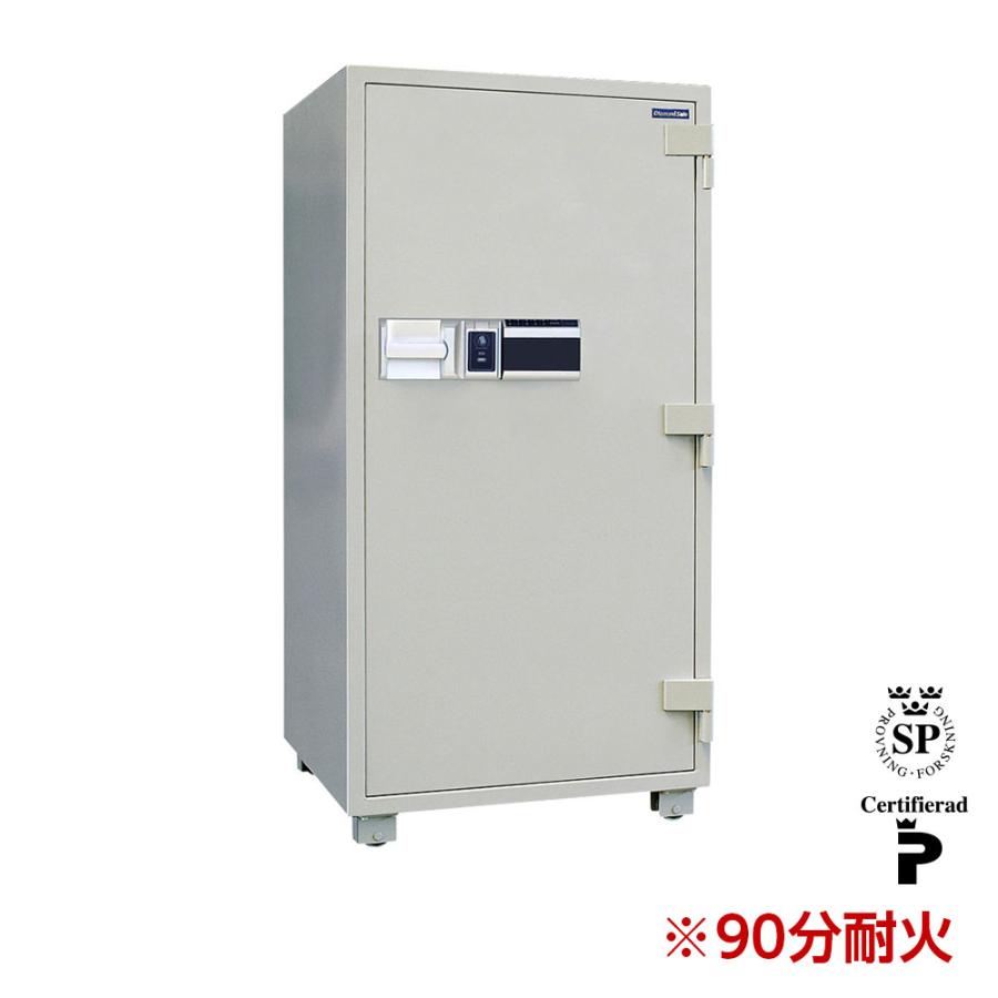RCS150 ダイヤセーフ 業務用金庫 カード認証タイプ ９０分耐火 ９０分耐火 420kg 331L 強化型金庫