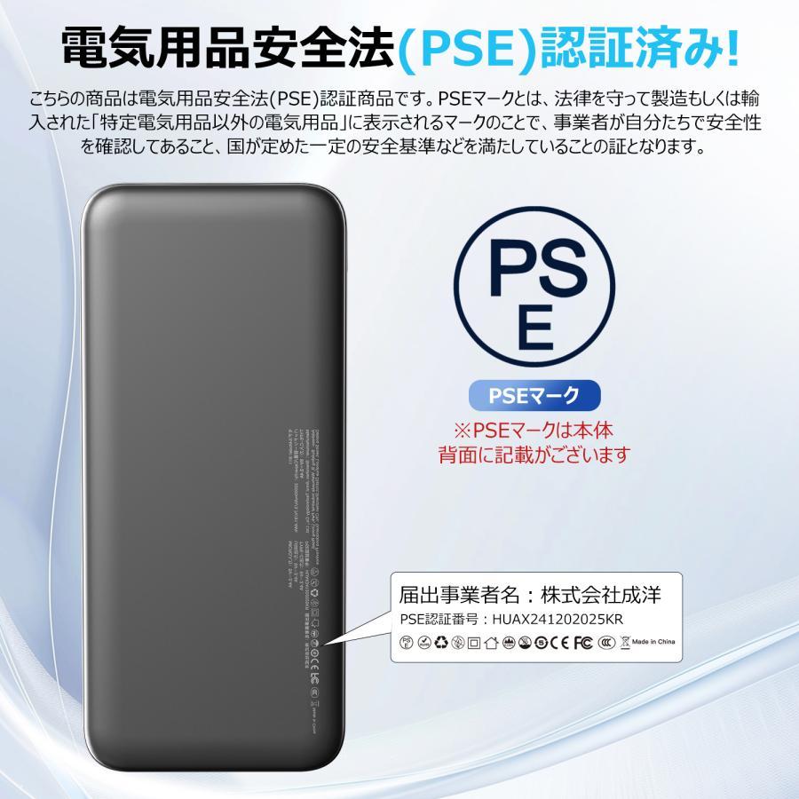 モバイルバッテリー 22000mAh 大容量 小型 軽量 2.4A急速充電 3台同時充電 携帯充電器 LED残量表示 携帯バッテリー PSE認証 SHRATCH 災害 停電対策 |  | 18