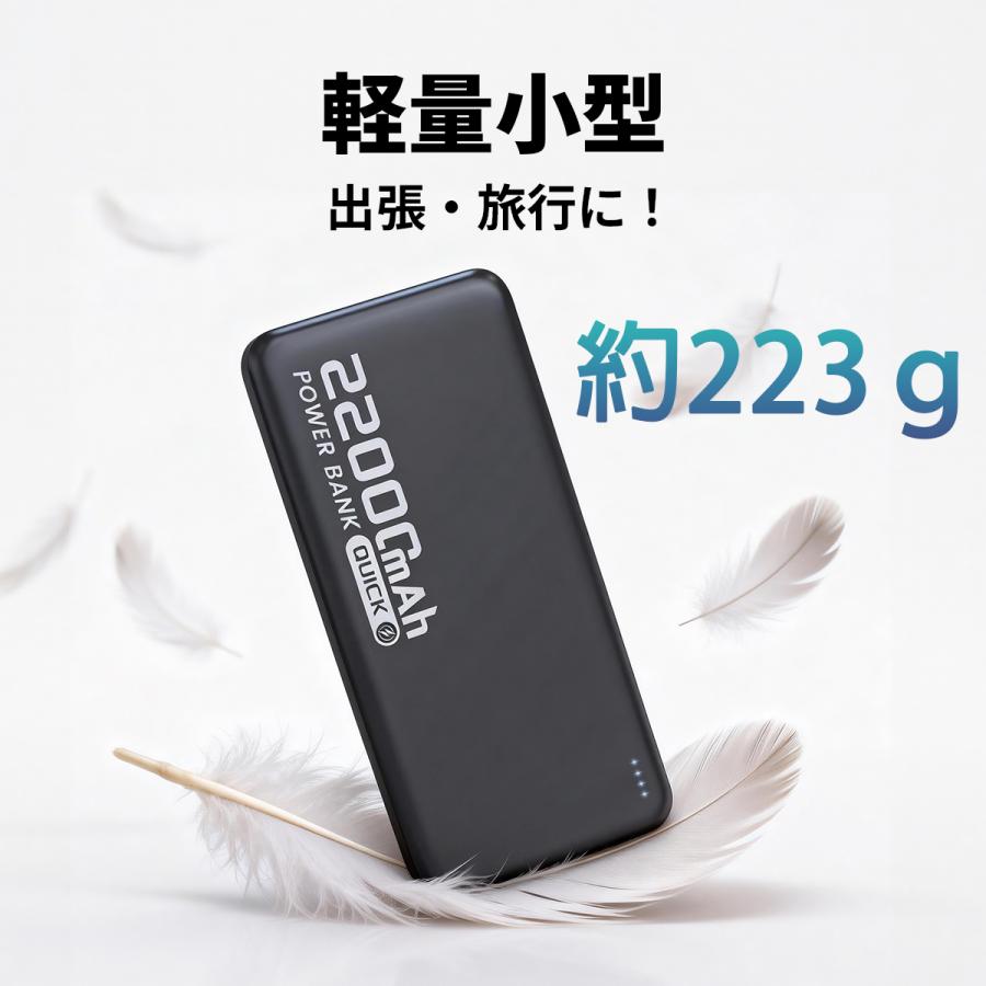 モバイルバッテリー 22000mAh 大容量 小型 軽量 2.4A急速充電 3台同時充電 携帯充電器 LED残量表示 携帯バッテリー PSE認証 SHRATCH 災害 停電対策 |  | 08