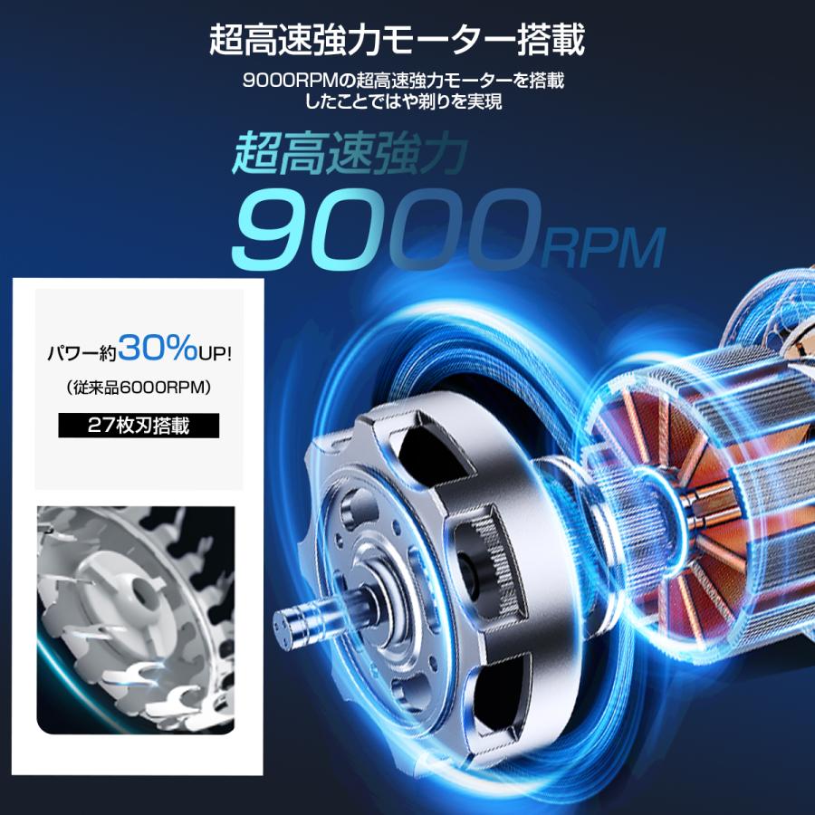 シェーバー メンズ 髭剃り 多機能シェーバー 3IN1 電気シェーバー ひげそり 電動ひげそり 回転式 3枚刃 LCD電池残量表示 防水 type-c充電 ロック機能 トリマー刃 |  | 08