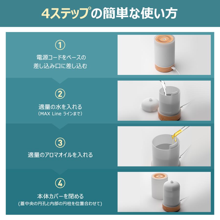 加湿器 超音波式 小型 噴霧式 アロマ加湿器 寝室 車用 卓上 除菌 タイマー 空気清浄機 超静音 150ml  持ち運び便利 コンパクト  おしゃれ 花粉対策 乾燥対策 冬 |  | 14