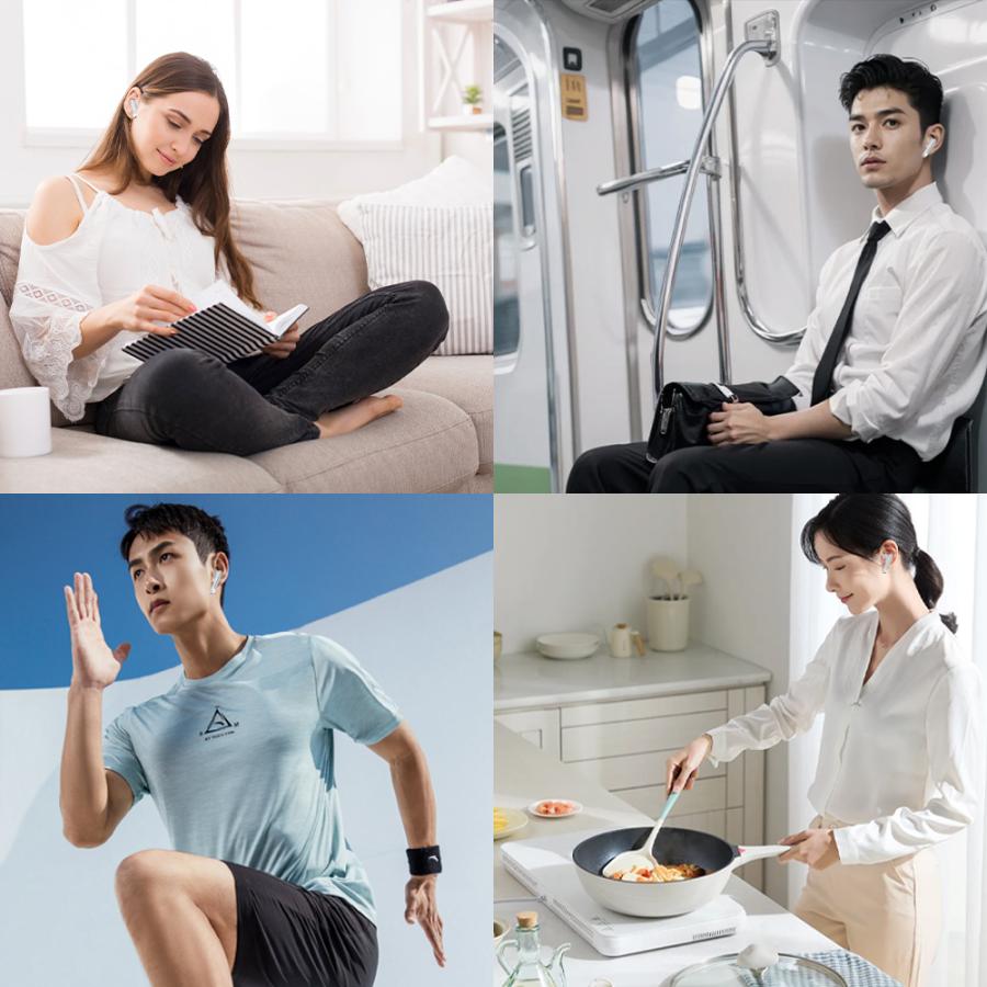 ワイヤレスイヤホンイヤホン マイク付き bluetoothイヤホン SHRATCH 残量表示 Bluetooth5.4 ANC  自動ペアリング 35H連続再生 HiFi高音質 |  | 12