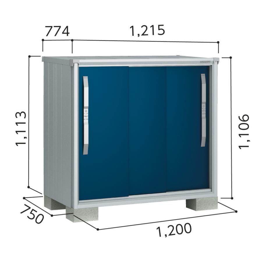 ヨド物置　エスモ　ESF-1207Y