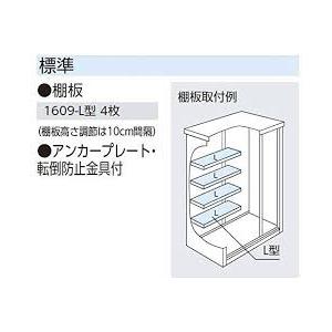 ヨド物置 エスモ ESF-1609Aの画像