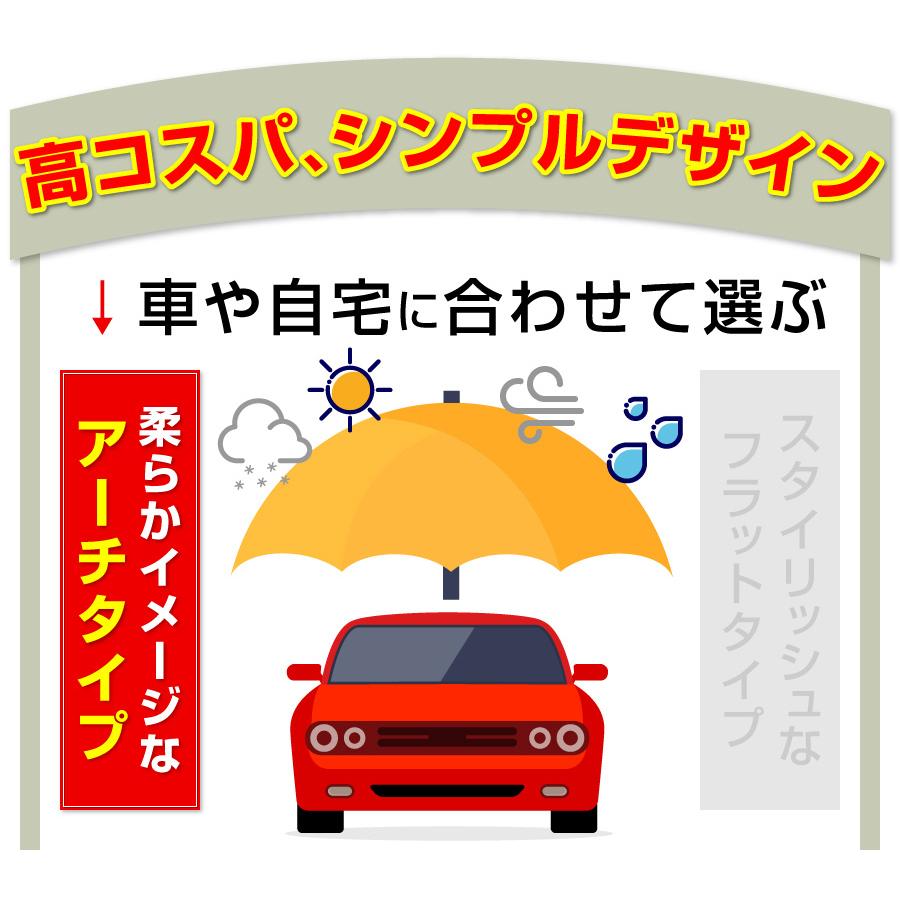 1台用アール屋根カーポート間口3012ｍｍ奥行4954ｍｍ最大高さ2575ｍｍポリカ屋根/個人様宛は運送会社配達店止め送料無料/法人宛は送料無料｜exterior-stok｜02