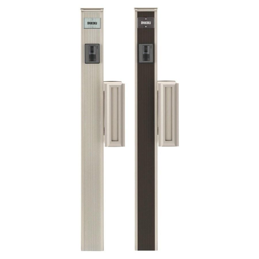 Led照明付き機能門柱 ポスト 表札 インターホン穴付き 表札が手軽に作れるネームシール付き ポスト門柱 表札灯 安心の日本製 格安 送料無料 Ispmn 16 エクステリアストック 通販 Yahoo ショッピング