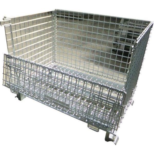 前扉半開式】メッシュパレットSC-2 奥行650mm×幅900mm×高さ680mm 積載