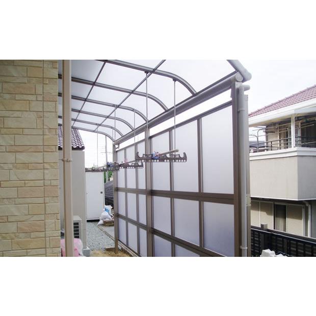 R屋根タイプテラス 間口1.5間2760mm×出幅4尺1170mm×高さ R屋根タイプテラス 間口1.5間2760mm×出幅4尺1170mm×高さ