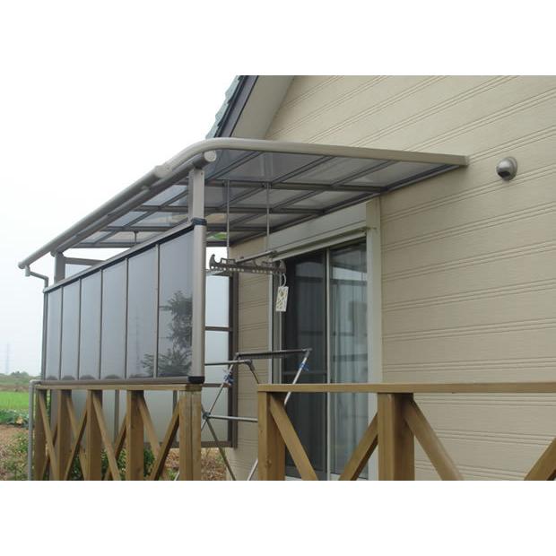 R屋根タイプテラス 間口1.5間2760ｍｍ×出幅8尺2370ｍｍ×高さ2600ｍｍ1階用移動桁仕様 積雪50cm対応 柱前後左右移動可能 オリジナル_9