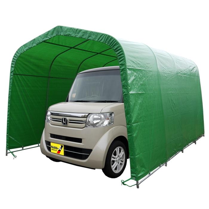 パイプ車庫2740U-MG 前後幕無し 幅2.7m奥行4m高さ2.3m埋込み式 パイプ車庫2740U-MG 前後幕無し 幅2.7m奥行4m高さ2.3m埋込み式