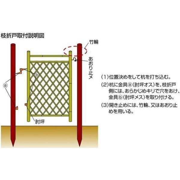 白竹枝折戸 W(幅)900mm×H(高さ)1000mm 国産天然竹 和の高級感を装うアクセント 和風庭園 送料込み 格安 : エクステリア ...