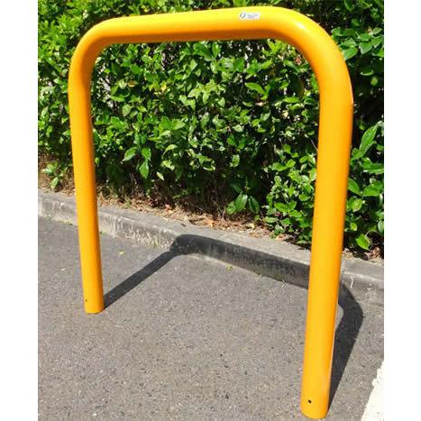 鉄製車止め ゲートタイプ 直径76.3mm×厚3.2mm×幅1000mm×高さ 鉄製車止め ゲートタイプ 直径76.3mm×厚3.2mm×幅1000mm×高さ