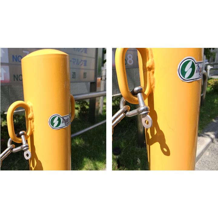鉄製車止め ポールタイプ 直径101.6mm×厚3.2mm×高さ850mm 埋込 鉄製車止め ポールタイプ 直径101.6mm×厚3.2mm×高さ850mm 埋込