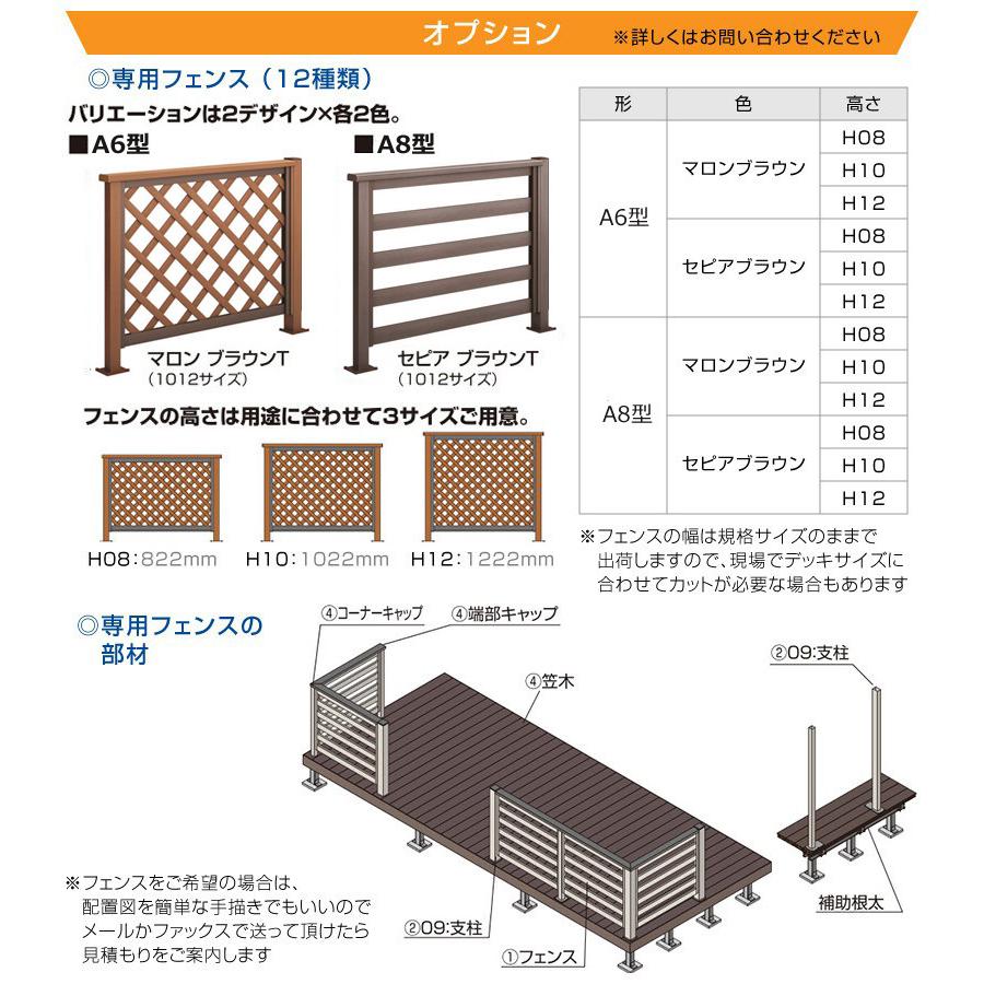 人工木樹脂ウッドデッキ 間口1.0間1794mm×出幅5尺1500mm×デッキ 人工木樹脂ウッドデッキ 間口1.0間1794mm×出幅5尺1500mm×デッキ