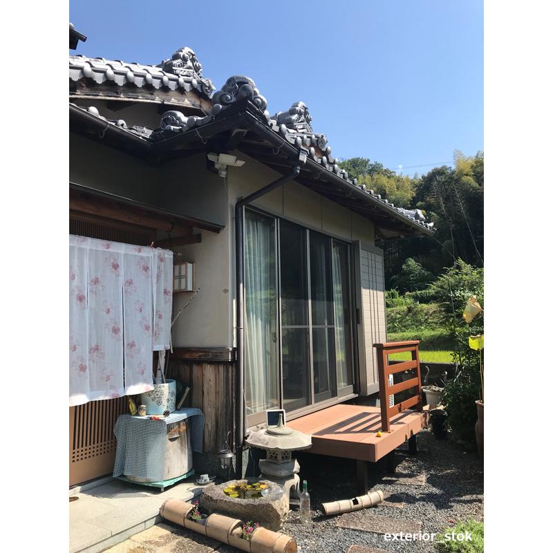 人工木樹脂ウッドデッキ 間口1.5間2694mm×出幅10尺3000mm×デッキ 人工木樹脂ウッドデッキ 間口1.5間2694mm×出幅10尺3000mm×デッキ