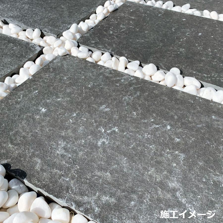 白玉石 スリ加工 1寸(約25-35mm内外)20kg 化粧砂利 ホワイト 白 水磨き