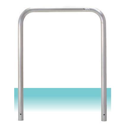 ステンレス製車止め ゲートタイプ 直径42.7mm×厚2.0mm×幅700mm ステンレス製車止め ゲートタイプ 直径42.7mm×厚2.0mm×幅700mm