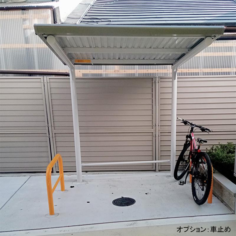 サンキン自転車置場SAL-1700間口1700×奥行2008×高さ2200 後柱 サンキン自転車置場SAL-1700間口1700×奥行2008×高さ2200 後柱
