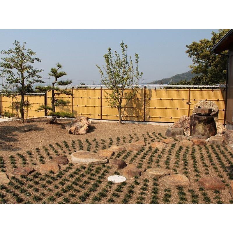 連結型】建仁寺垣A型 H(高さ)1200mm片面 人工竹垣組立てセット 連結型】建仁寺垣A型 H(高さ)1200mm片面 人工竹垣組立てセット