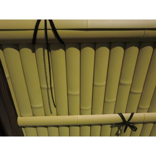 建仁寺垣A型+四ツ目垣1型 H(高さ)1200mm+600mm片面 人工竹垣 建仁寺垣A型+四ツ目垣1型 H(高さ)1200mm+600mm片面 人工竹垣