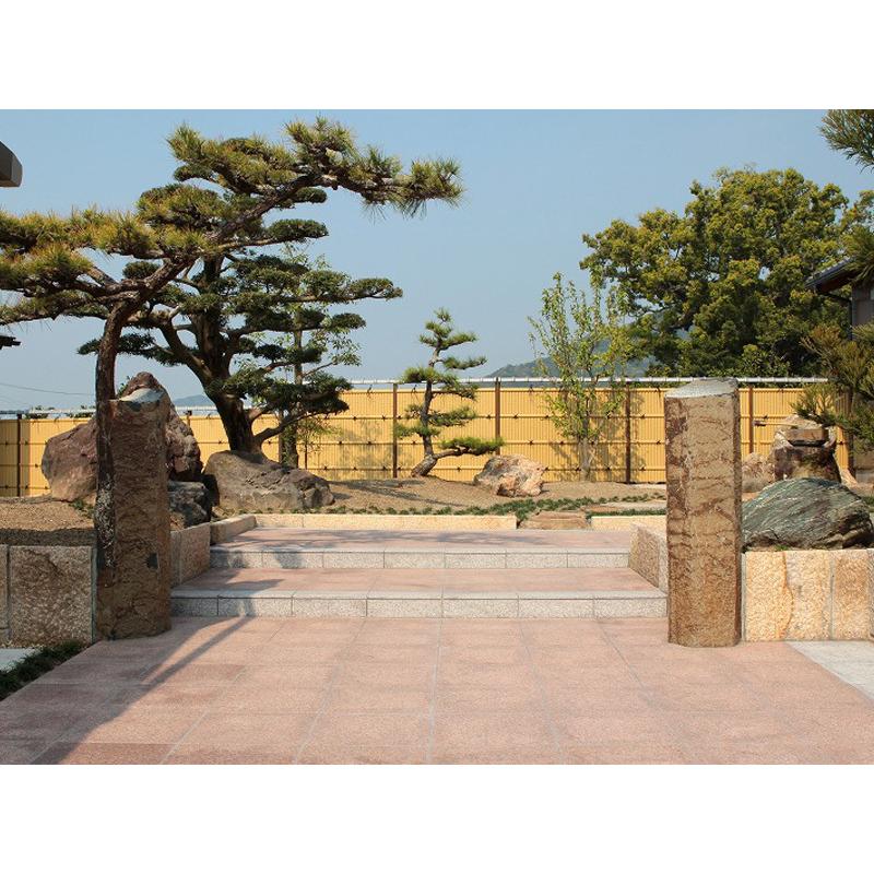 人工竹垣組立セット 建仁寺垣A型 本体真竹 ブロンズ色角柱 H(高 人工竹垣組立セット 建仁寺垣A型 本体真竹 ブロンズ色角柱 H(高